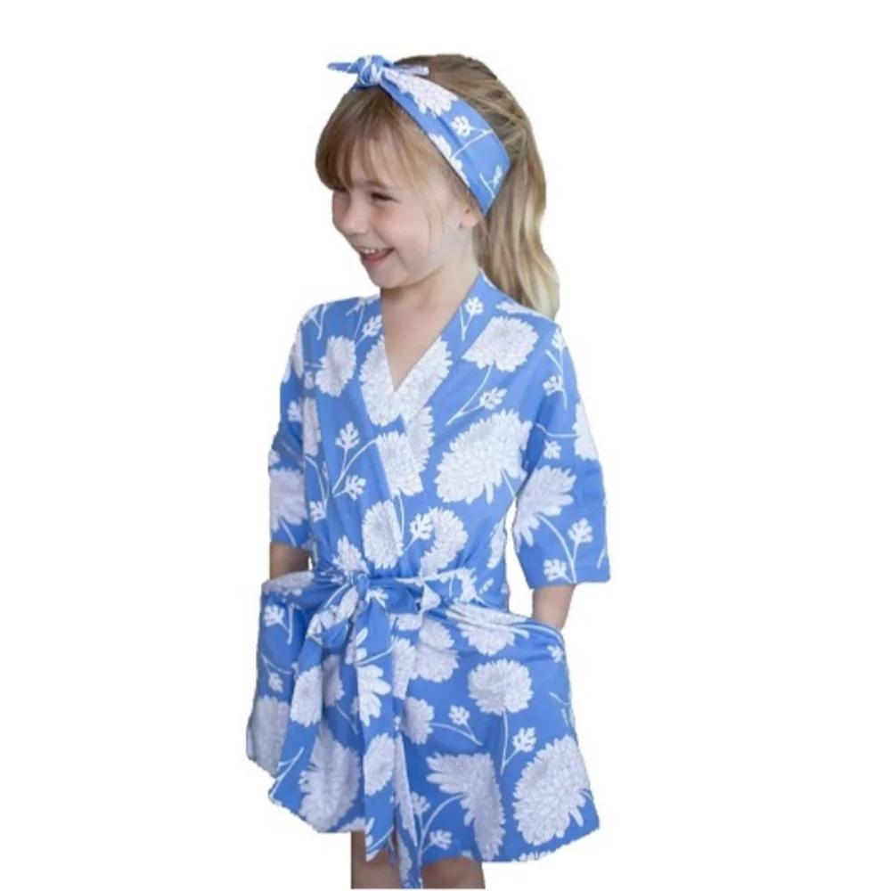 NWT Baby Be Mine Zoe Floral Pajama Robe 2T - Picture 1 of 6
